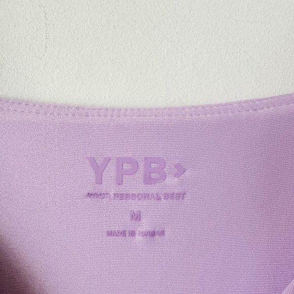 Abercrombie & Fitch YPB sculpt LUX Mini Dress Lilac Purple Size Medium - Picture 6 of 6